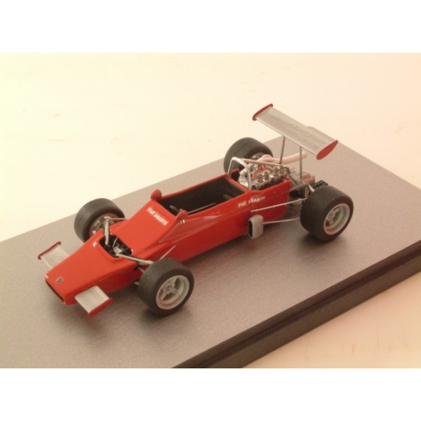 Fiat Abarth Formula Libre 1800 Prototipo Rosso - Red 1972 - Standard Built 1:43